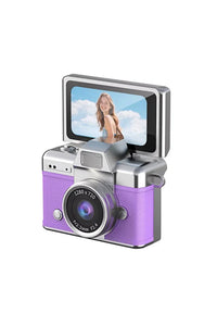 Retro Mini Vlog Kamera HD 720P Dijital Fotoğraf Makinesi Taşınabilir Nostaljik Kamera 📸