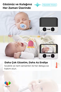 CX5 Pan-Tilt Bebek Monitörü