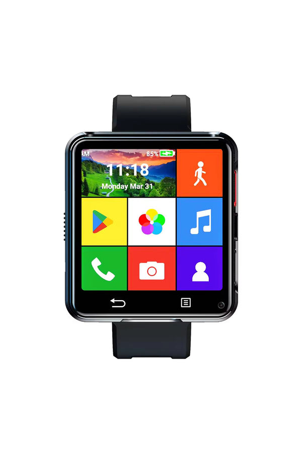 Android 11 4G Android Telefon Saat | SIM Kartlı | 64GB | GPS | Play Store
