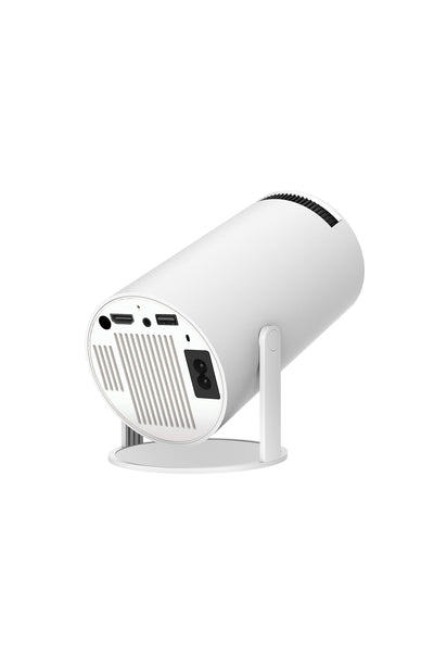 HY300 Akıllı Mini Projeksiyon | Android 11 | WiFi & Bluetooth | 180° Döner Lens