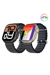 HK11 Ultra 3 Akıllı Saat Bluetooth Arama AMOLED Ekran NFC Türkçe Menü iOS Android Uyumlu