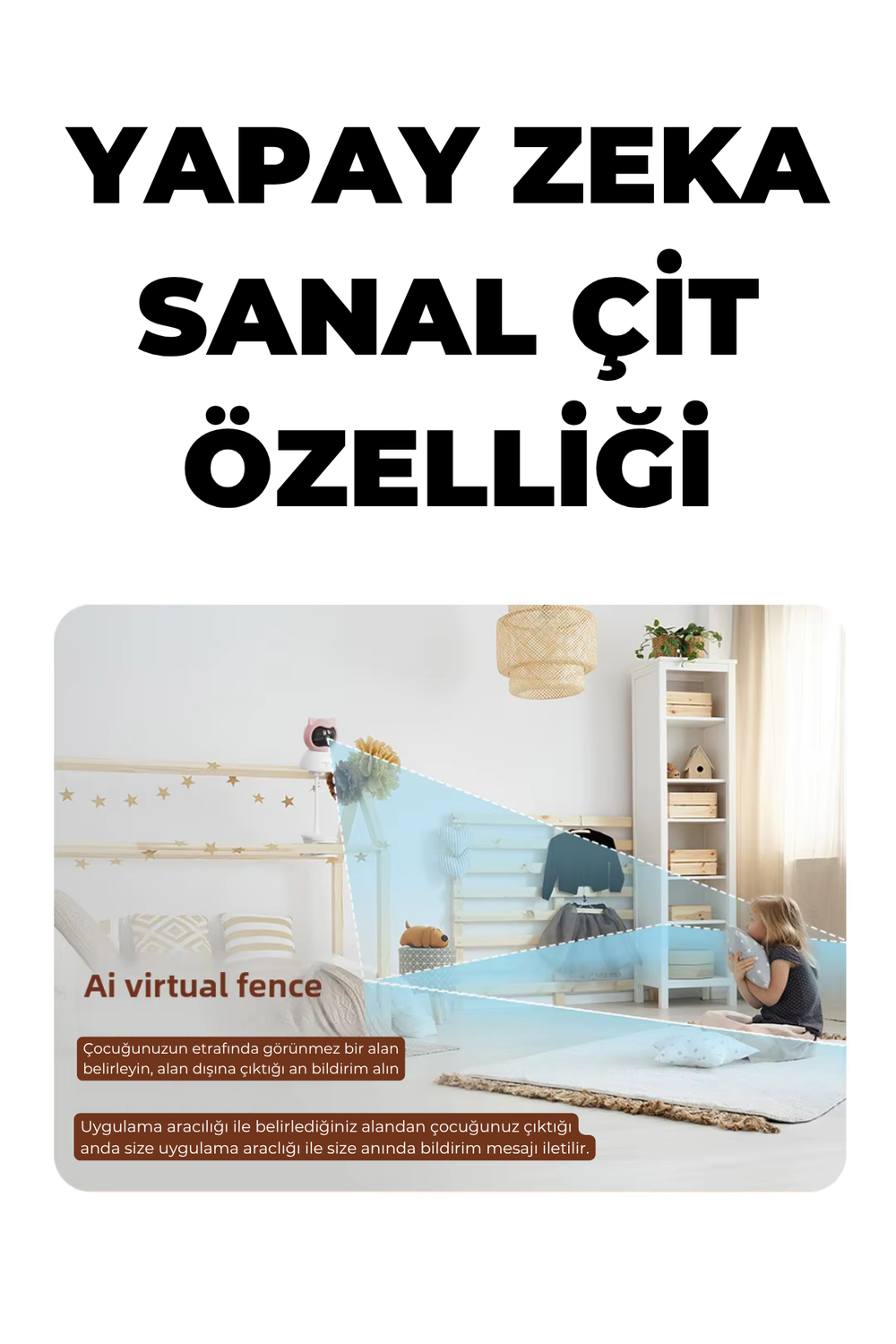 Q2BM 360° WiFi Bebek Kamerası