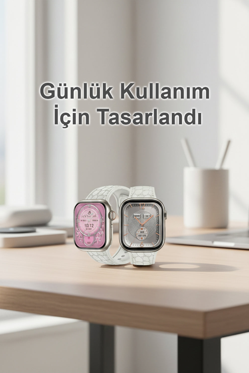 HK 11 Mini Plus 41mm AMOLED Akıllı Saat | 2GB Depolama | Bluetooth Arama