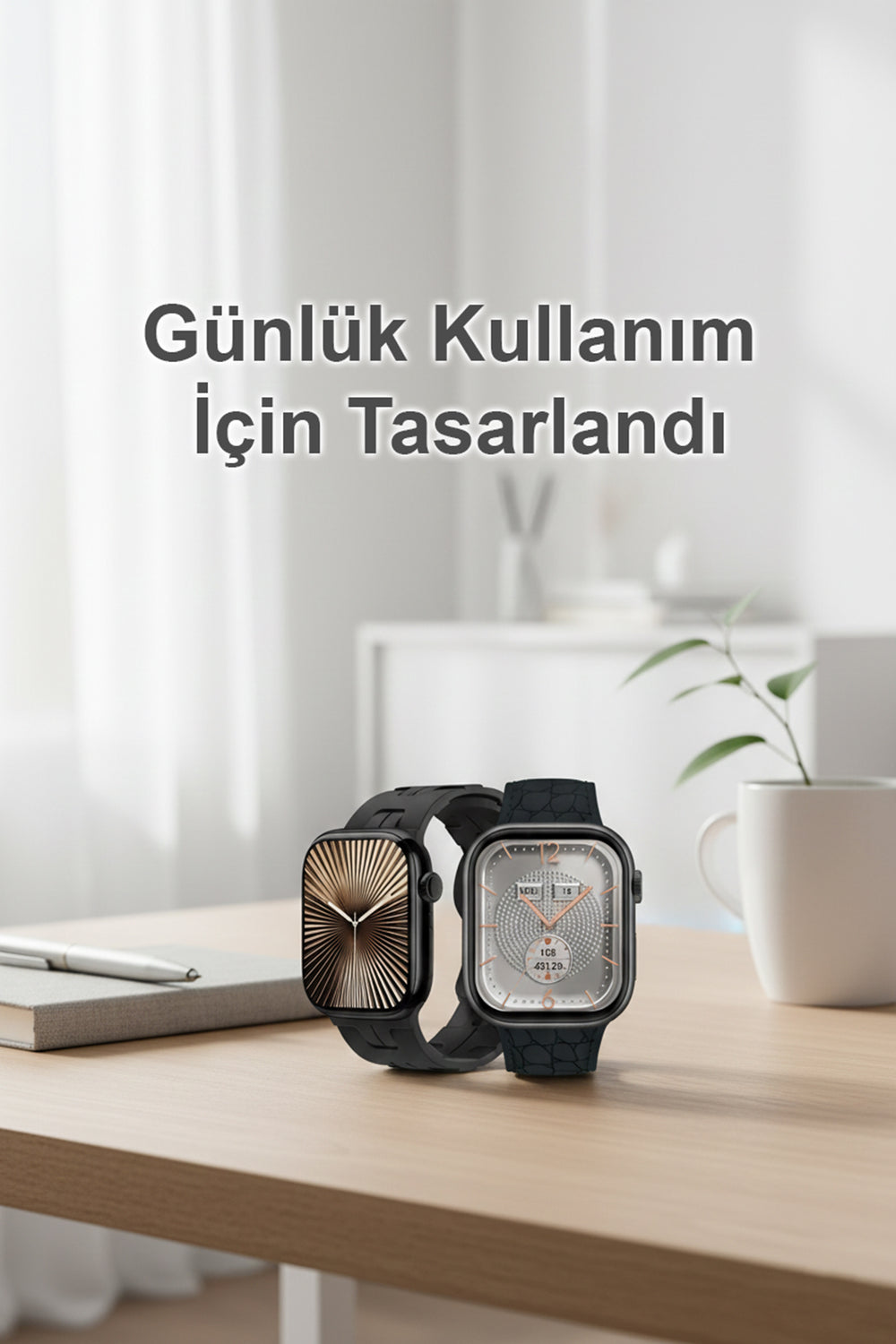 HK 11 Mini Plus 41mm AMOLED Akıllı Saat | 2GB Depolama | Bluetooth Arama