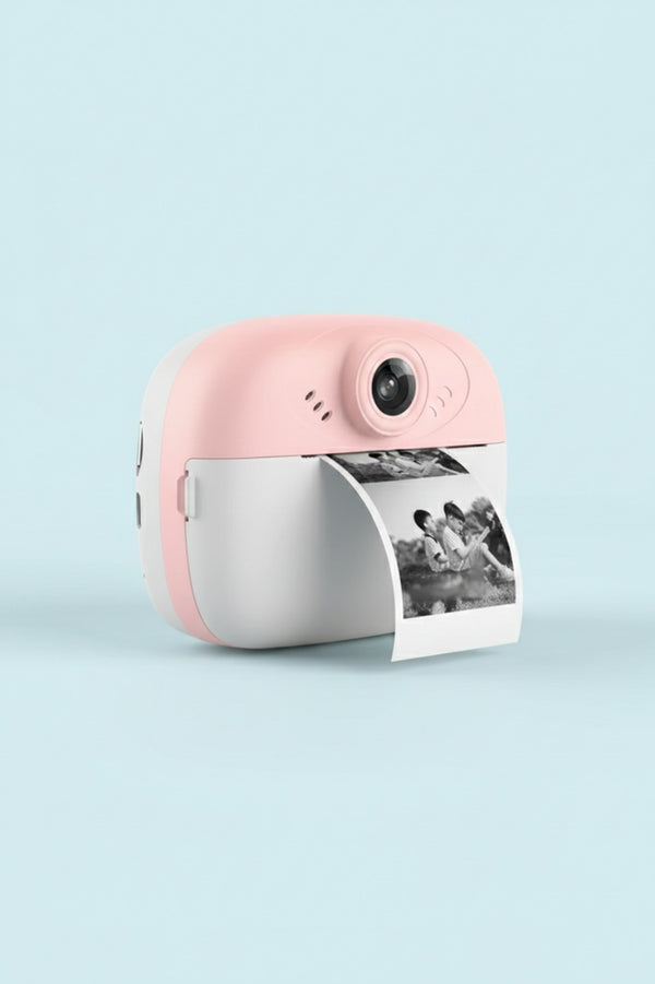 Anında Baskı Yapan Çocuk Fotoğraf Makinesi | Termal Baskı | Video Kayıt