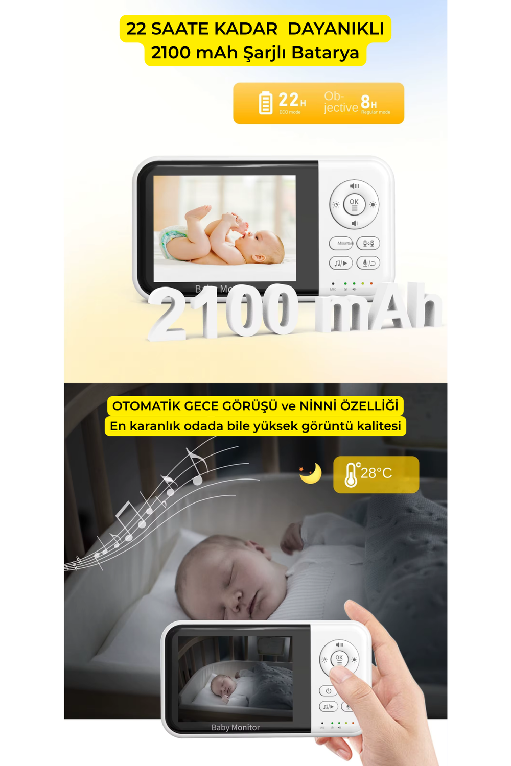 MC632 Bebek Monitörü