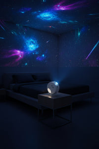 Projector Galaxy Işık Bluetooth Hoparlörlü Yıldız Projektörü